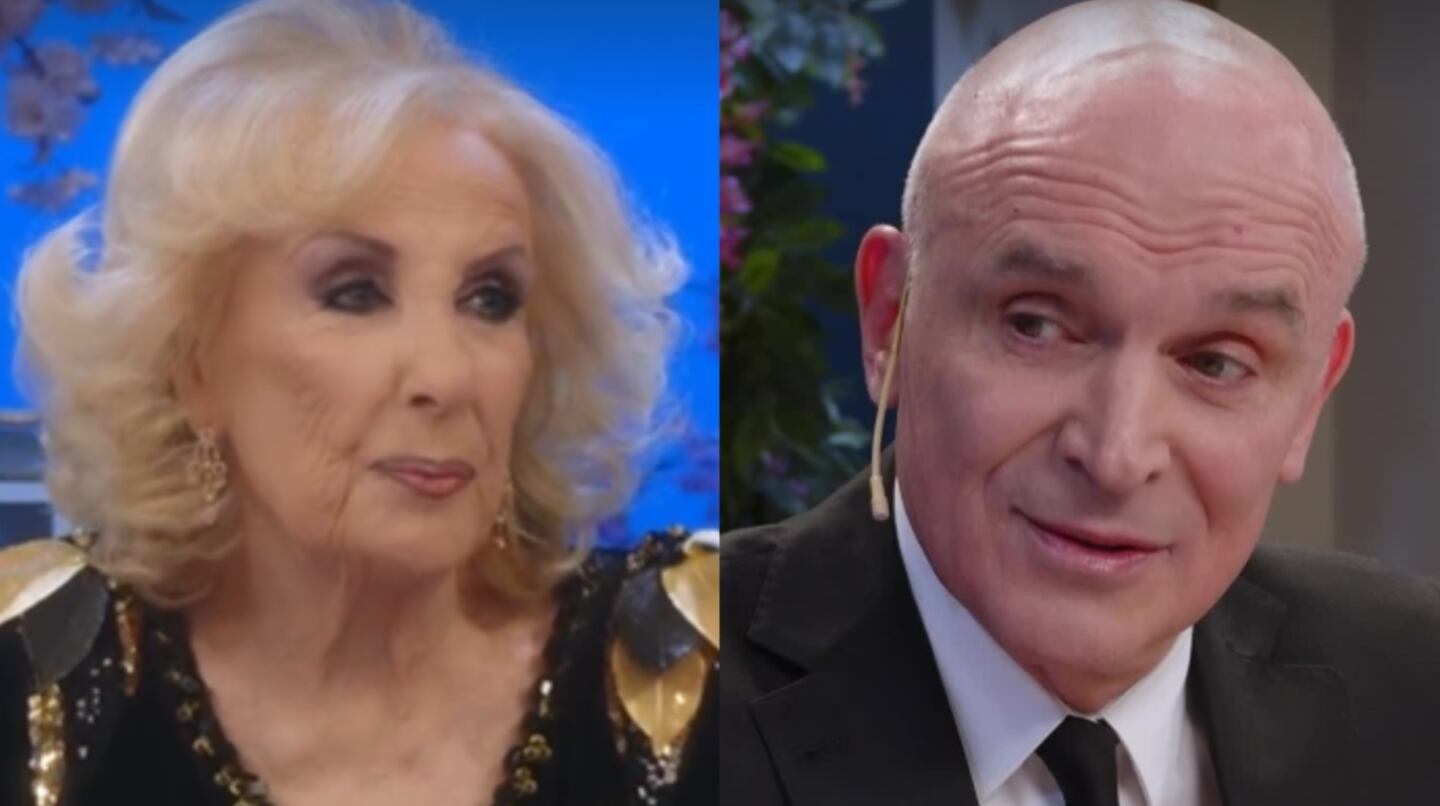 ¡GEUNA Y EL GORILA DE ESPERT SE ENCONTRARON EN LA MESA DE MIRTHA LEGRAND!